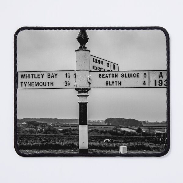 Item preview, Roadside Sign at Seaton Sluice designed and sold by axp7884.