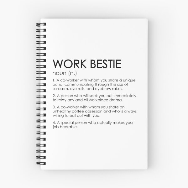 Item preview, Work Bestie designed and sold by DAFIN.