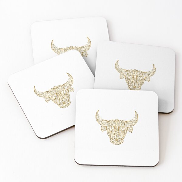 Item preview, Bull Mandala Art designed and sold by Open Canvas.