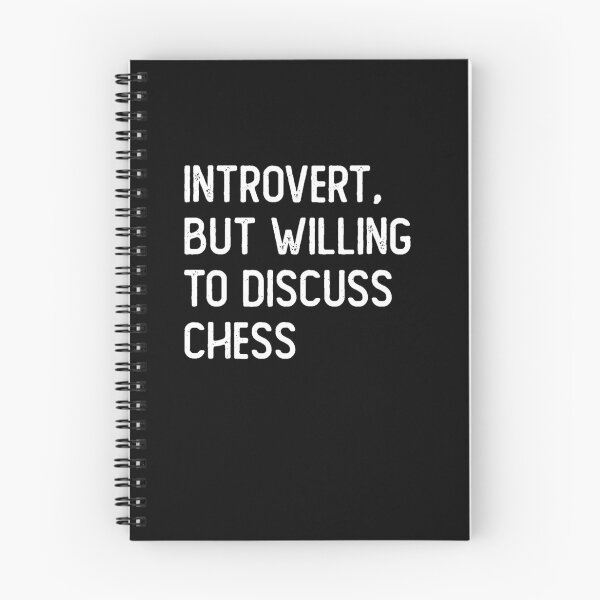 Item preview, Introvert Butt Willing To Discuss Chess designed and sold by ChessMadness.