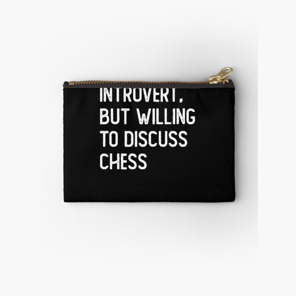 Item preview, Introvert Butt Willing To Discuss Chess designed and sold by ChessMadness.