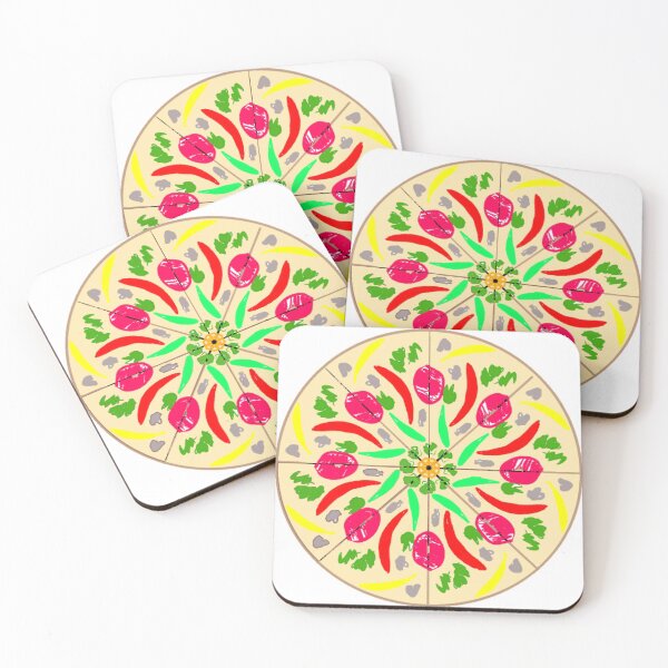 Item preview, Yummy Pizza Illustration  designed and sold by Sowbhagya M.