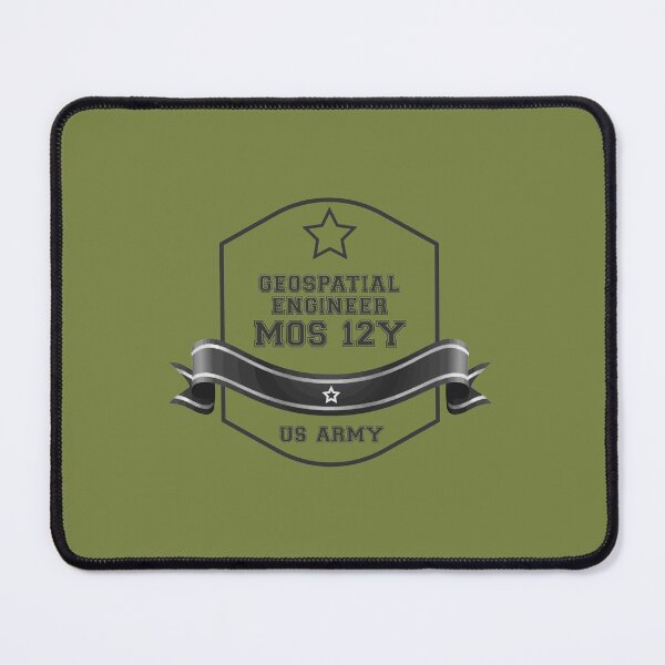 Item preview, Military Army Geospatial Engineer MOS12Y designed and sold by PodiShawna.