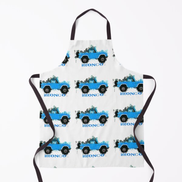 Item preview, Ford Bronco Splash blue designed and sold by Aaaah Eeeek Studio.