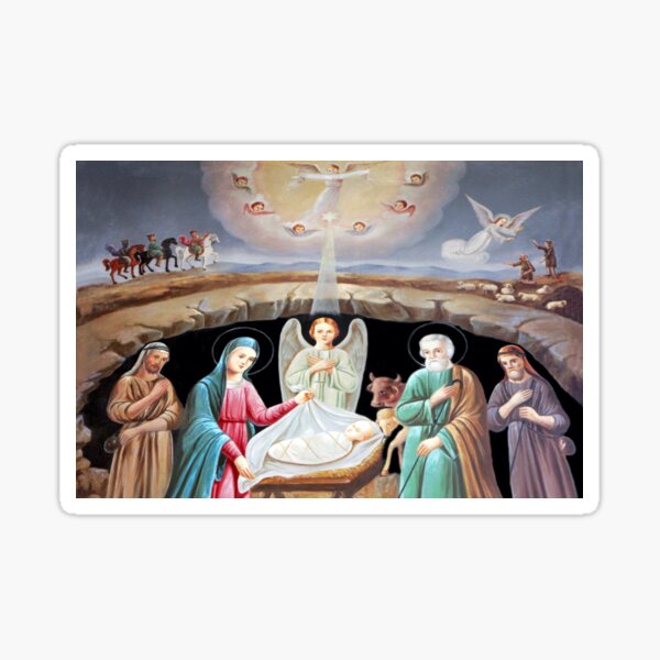 Item preview, Bethlehem Assyrian Nativity Scene designed and sold by muniralawi.