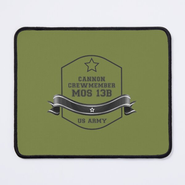Item preview, Military Army Cannon Crewmember MOS13B designed and sold by PodiShawna.
