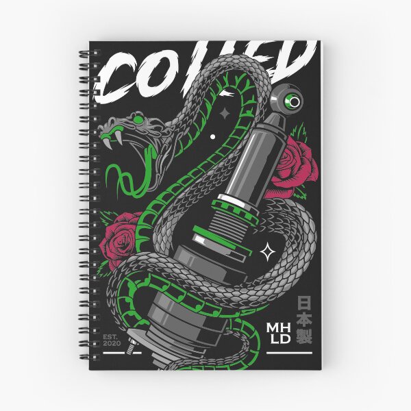 Item preview, Snake Coiled Car Part designed and sold by mohalldi.