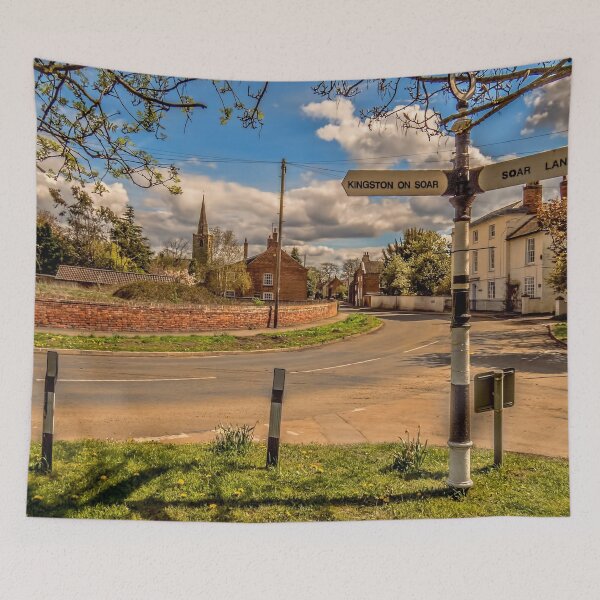 Item preview, #8 Sutton Bonington Village from Soar Lane On a Sunny Spring Day in Leicestershire. designed and sold by phutball.