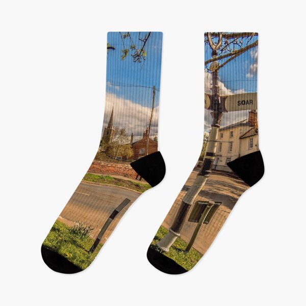 Item preview, #8 Sutton Bonington Village from Soar Lane On a Sunny Spring Day in Leicestershire. designed and sold by phutball.