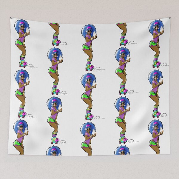Item preview, Brown's Kin: Ice Cream Skater Girl designed and sold by blackdragon4.