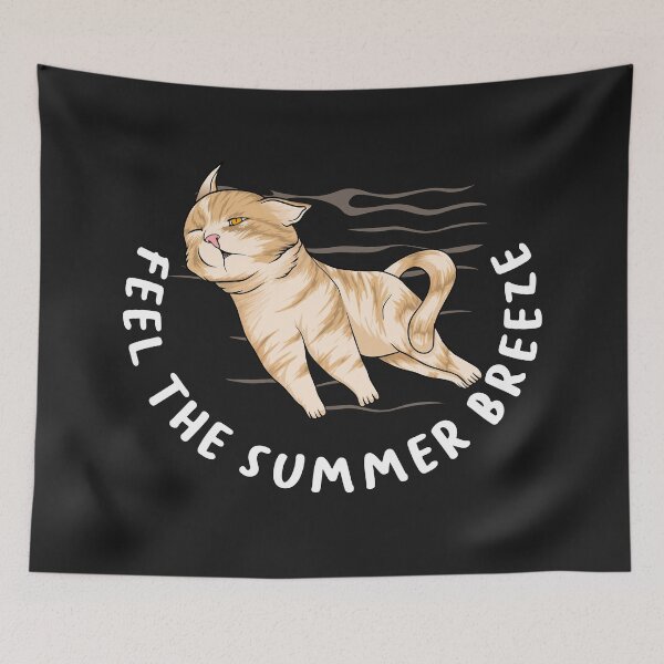 Item preview, Funny Quote, Cute Summer Cat, Kawaii Kato designed and sold by DearSunny.