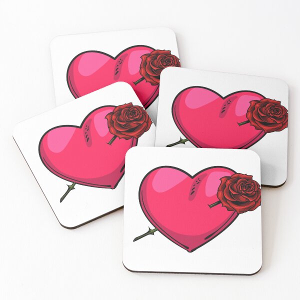 Item preview, Pierced heart by flower designed and sold by design-tshirt.