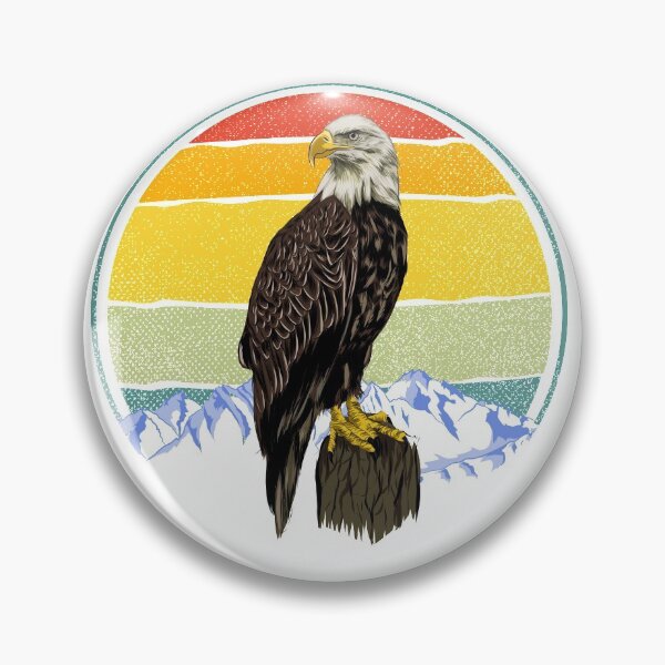 Item preview, American Blad Eagle Vintage bird Wildlife designed and sold by Focuss.