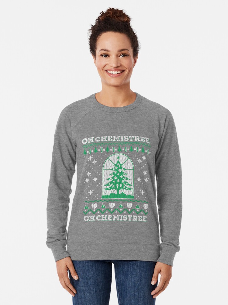 Ugly Christmas Sweater Chemistree Unisex - MOLECULE STORE