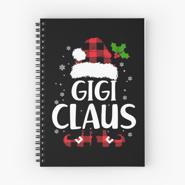 Item preview, Christmas Santa Gigi Claus Buffalo Plaid Xmas Grandma designed and sold by tjred01.