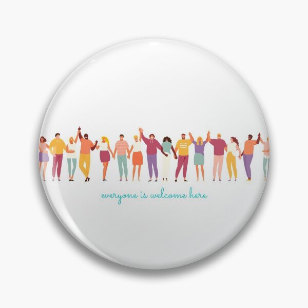 Item preview, everyone is welcome here designed and sold by AnnaAndVibes.