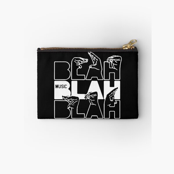 Item preview, Love Funny Music Blah Blah Blah Music Man Love Music Rap Hip Hop Craze musical Art Design Happy Apparel Essential Inspiration Joy Mood Funny designed and sold by DesignByHeartUK.