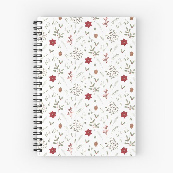 Item preview, Traditional Winter Christmas Plants Pattern designed and sold by Lizzie Scott.