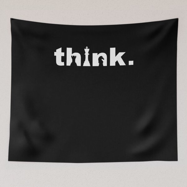 Item preview, Think Chess designed and sold by ChessMadness.