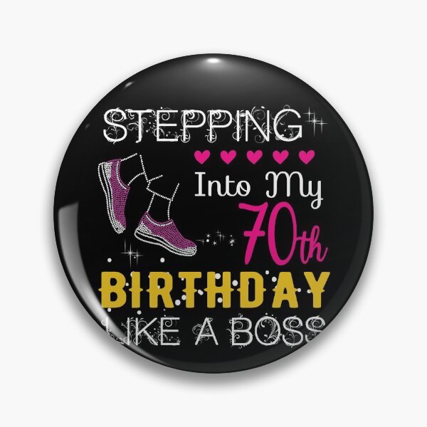 Item preview, Stepping 70th Birthday Like A Boss 70.h Birthday designed and sold by Ibu83.