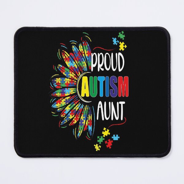 Item preview, Proud Autism Aunt, Autism Awareness designed and sold by orangeblue21.