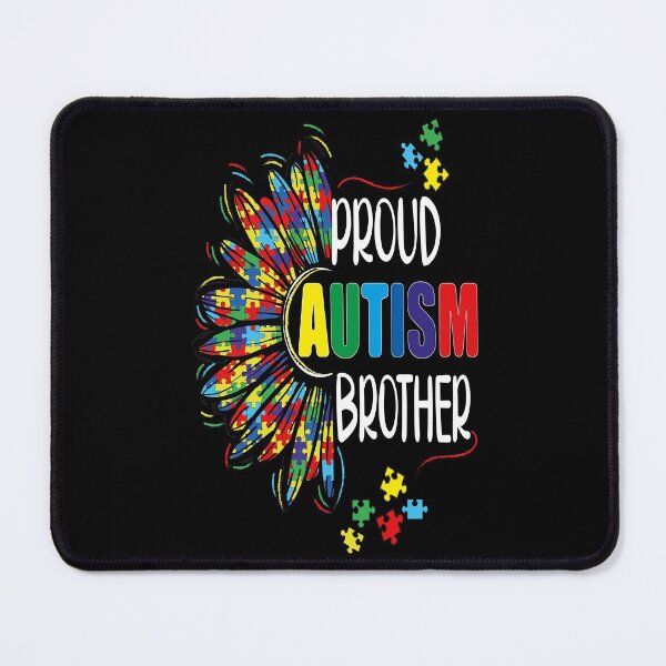 Item preview, Proud Autism Brother, Autism Awareness designed and sold by orangeblue21.