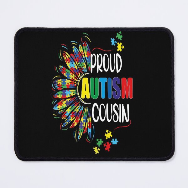 Item preview, Proud Autism Cousin, Autism Awareness designed and sold by orangeblue21.