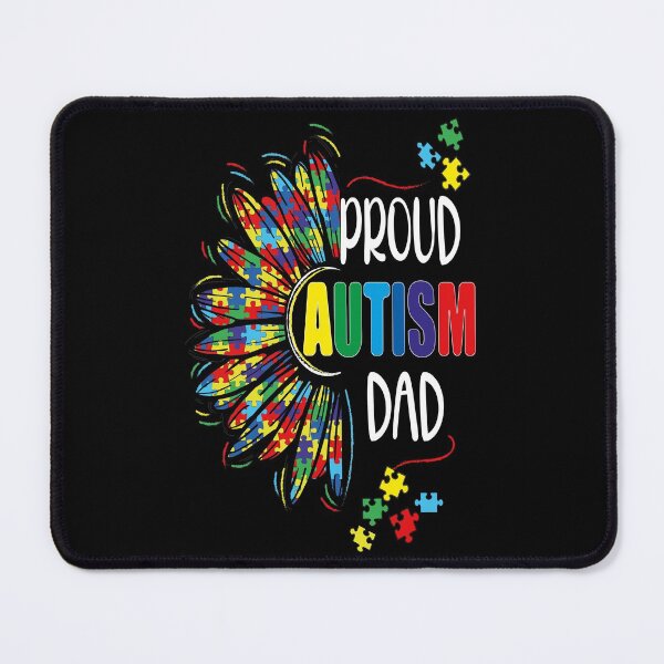 Item preview, Proud Autism Dad, Autism Awareness designed and sold by orangeblue21.