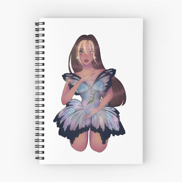 Item preview, Butterfly Dress Girl designed and sold by tulipicetea.