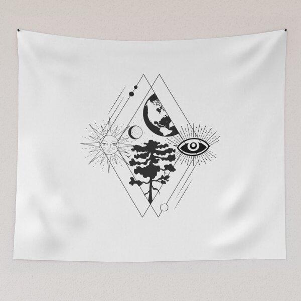 Item preview, Magic celestial sun and moon designed and sold by haroulita.