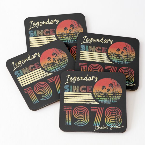 Item preview, Birthday Gift Men 1978 T-Shirt Legendary designed and sold by EinfachKlim.