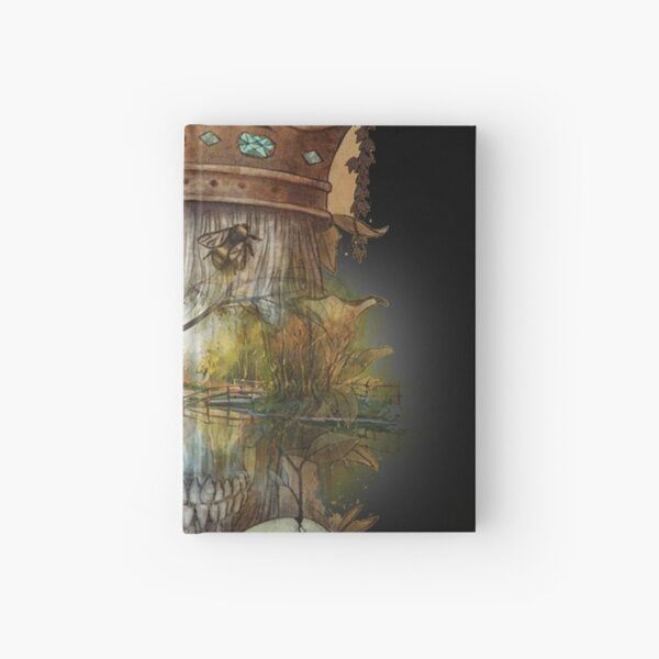 Item preview, Wooden skull in forest, classic T-Shirt designed and sold by coccoPrints.