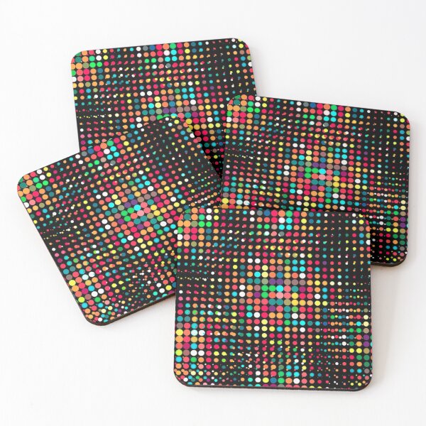 Item preview, Retro multicolor Polka dot's pattern  designed and sold by cutecrazytshirt.