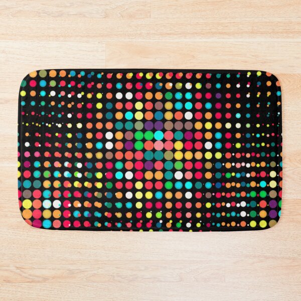 Item preview, Retro multicolor Polka dot's pattern  designed and sold by cutecrazytshirt.