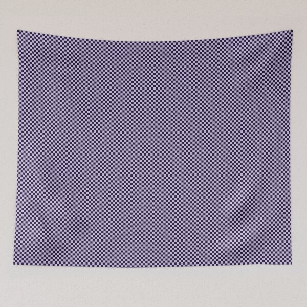Item preview, Dark Blue and Light Purple Gingham designed and sold by Arts and Herbs.