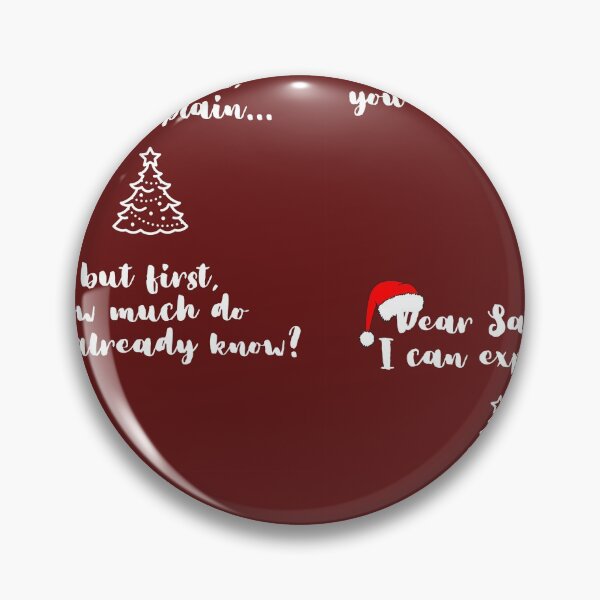 Item preview, Dear Santa I can explain designed and sold by AnnaAndVibes.
