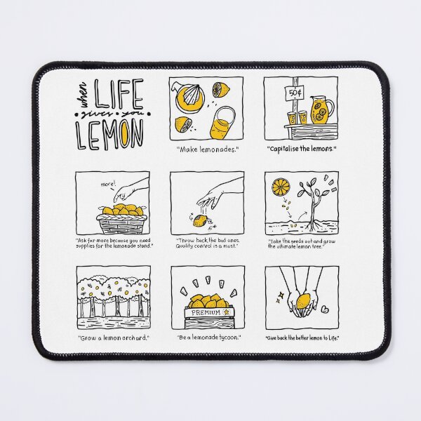 Item preview, Lemon Philosophy designed and sold by Murmur Ink Crow.