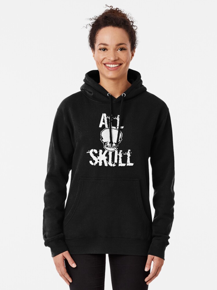 Alternate view of All Skull - The Dark Side Pullover Hoodie