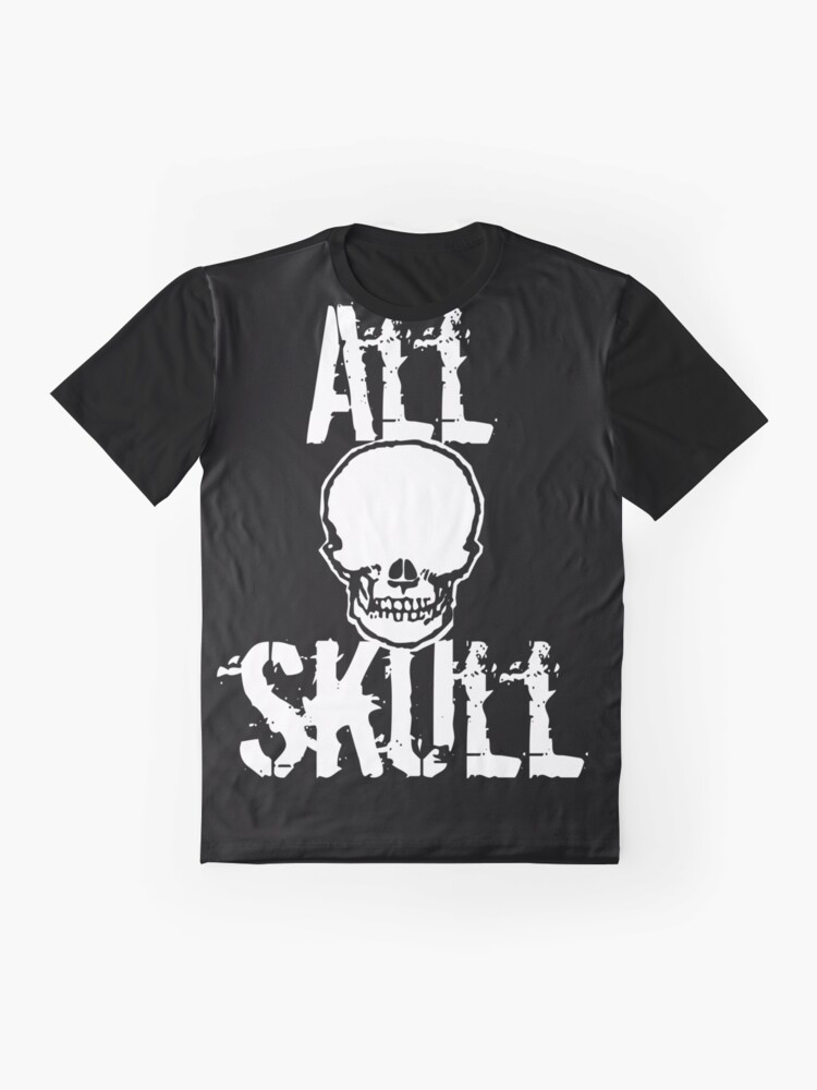 Alternate view of All Skull - The Dark Side Graphic T-Shirt