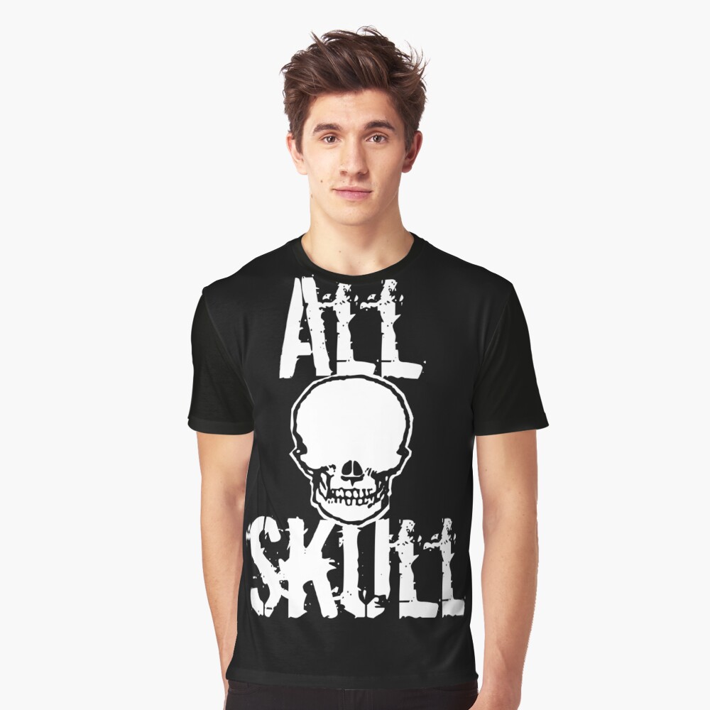 All Skull - The Dark Side Graphic T-Shirt