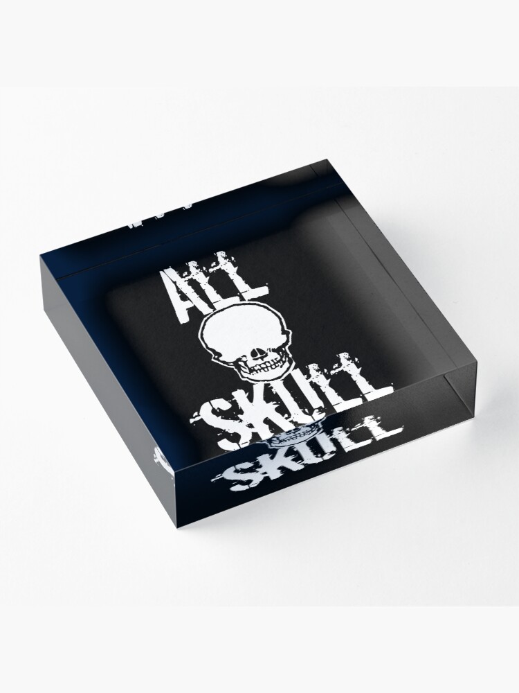 Alternate view of All Skull - The Dark Side Acrylic Block