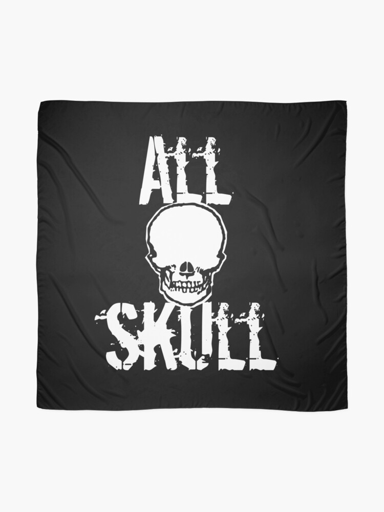 Alternate view of All Skull - The Dark Side Scarf