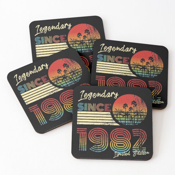 Item preview, Birthday Gift Men 1982 T-Shirt Legendary designed and sold by EinfachKlim.
