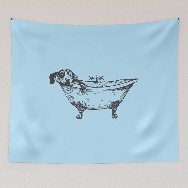 Item preview, Dachshund Dog Bathtub designed and sold by AwesomeProject.