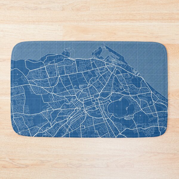 Item preview, Edinburgh City Map of Scotland - Blueprint designed and sold by deMAP.
