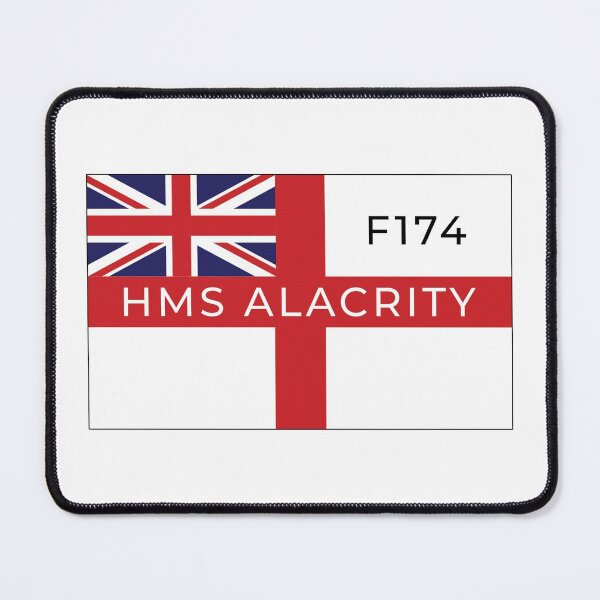 Item preview, HMS Alacrity On British White Ensign - F174 - British Navy Type 21 Frigate designed and sold by Stuart Jones.