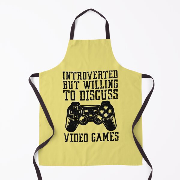 Item preview, Introverted But Willing To Discuss Video Games designed and sold by kamrankhan.