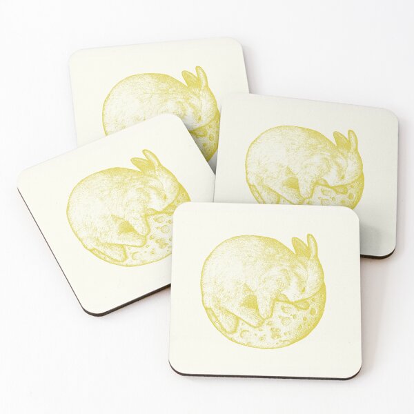 Item preview, Rabbit On The Moon - Color Version designed and sold by Dot-By-Dot.