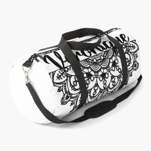 Item preview, First name Veronique mandala in black designed and sold by felinefeelings.