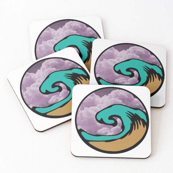 Item preview, Beach, Waves, Clouds designed and sold by PansWorld.
